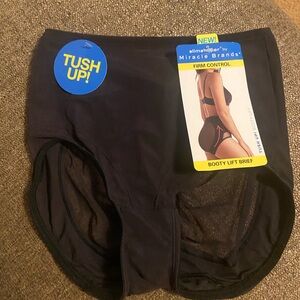 Black High-Waisted Shaping Briefs